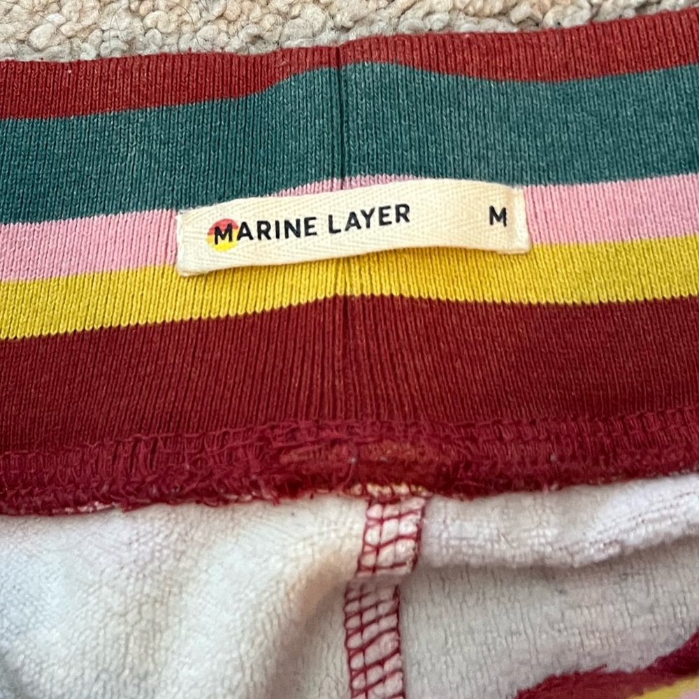 Marine Layer Amelia Crewneck Sweatshirt & Sweatpants Exploded Floral Set S/M 🌈 - Picture 6 of 7